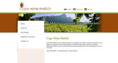 Desktop Screenshot of capewinematch.com